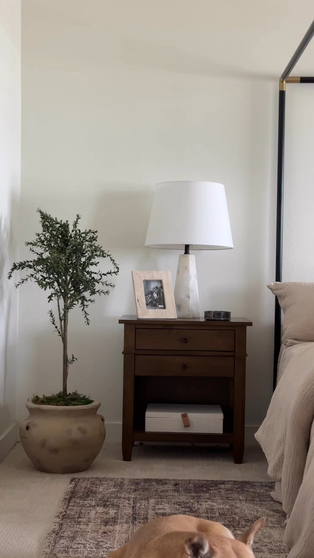 affordable solid wood night stands with drawers and shelf 

#LTKhome