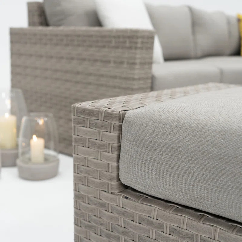 Meissner Wicker/Rattan 8 - Person Seating Group with Cushions | Wayfair North America