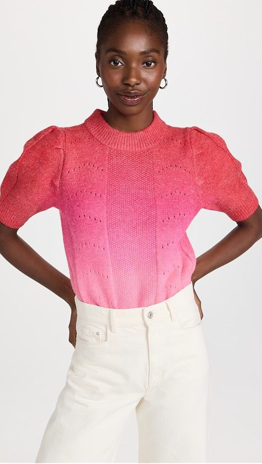 English Factory Short Sleeve Pullover Sweater | SHOPBOP | Shopbop
