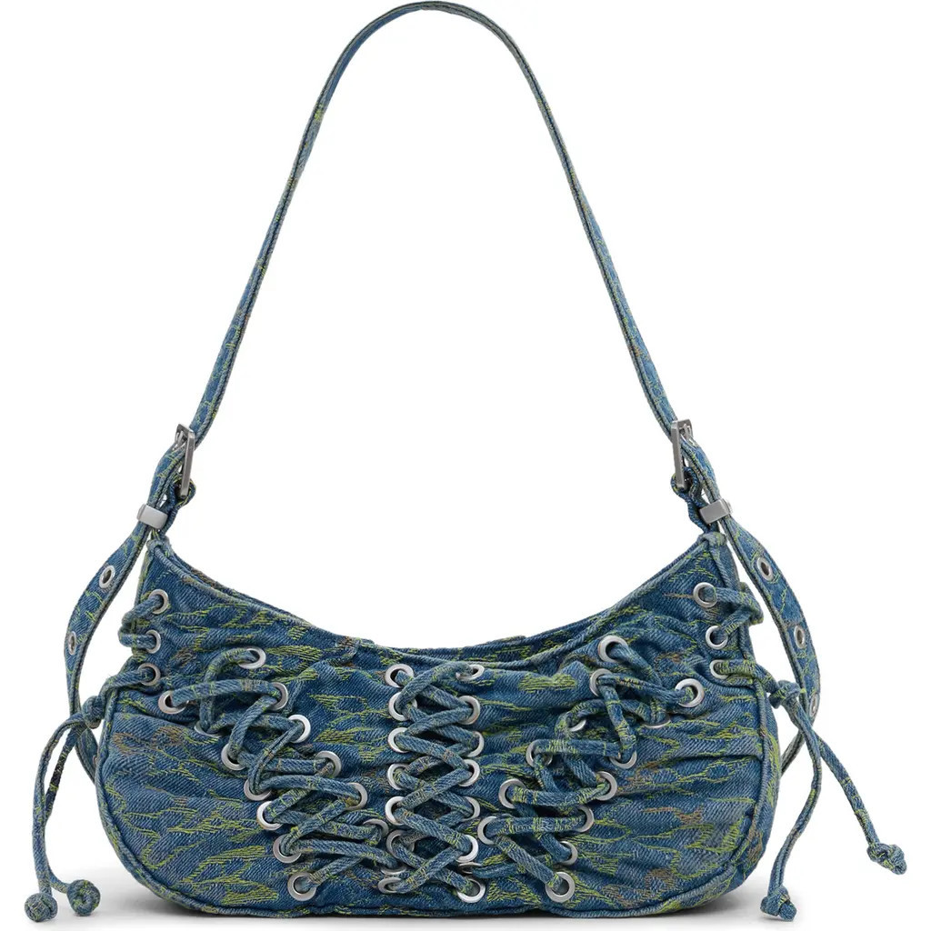 Desigual Braided Denim Shoulder Bag in Light Blue at Nordstrom | Nordstrom
