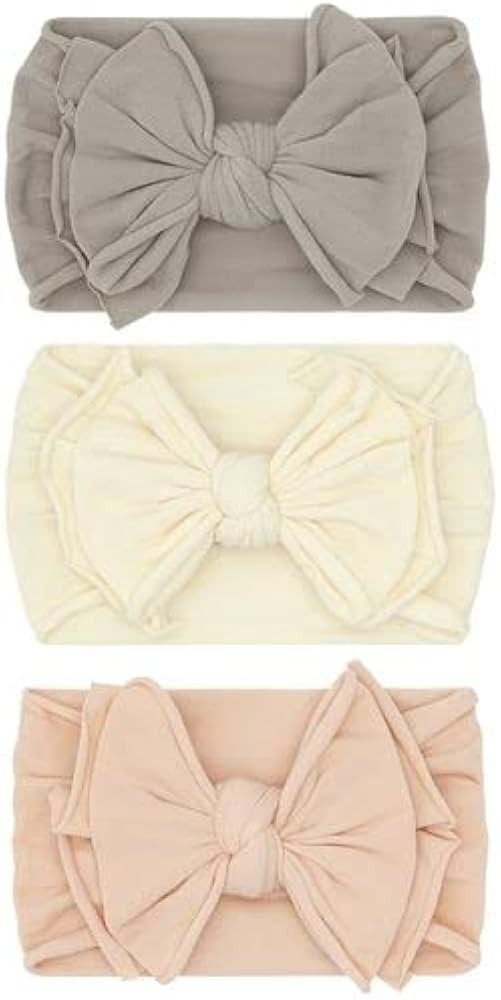 Baby Bling Bows Newborn to Little Girls Hair Bow - FAB-BOW-LOUS Headbands Toddlers Hair Accessori... | Amazon (US)