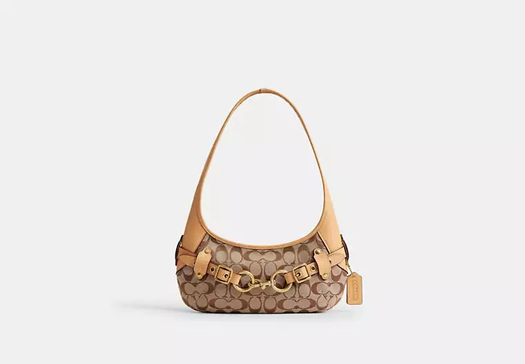 Belted Ergo Shoulder Bag 26 In Signature Jacquard | Coach (US)