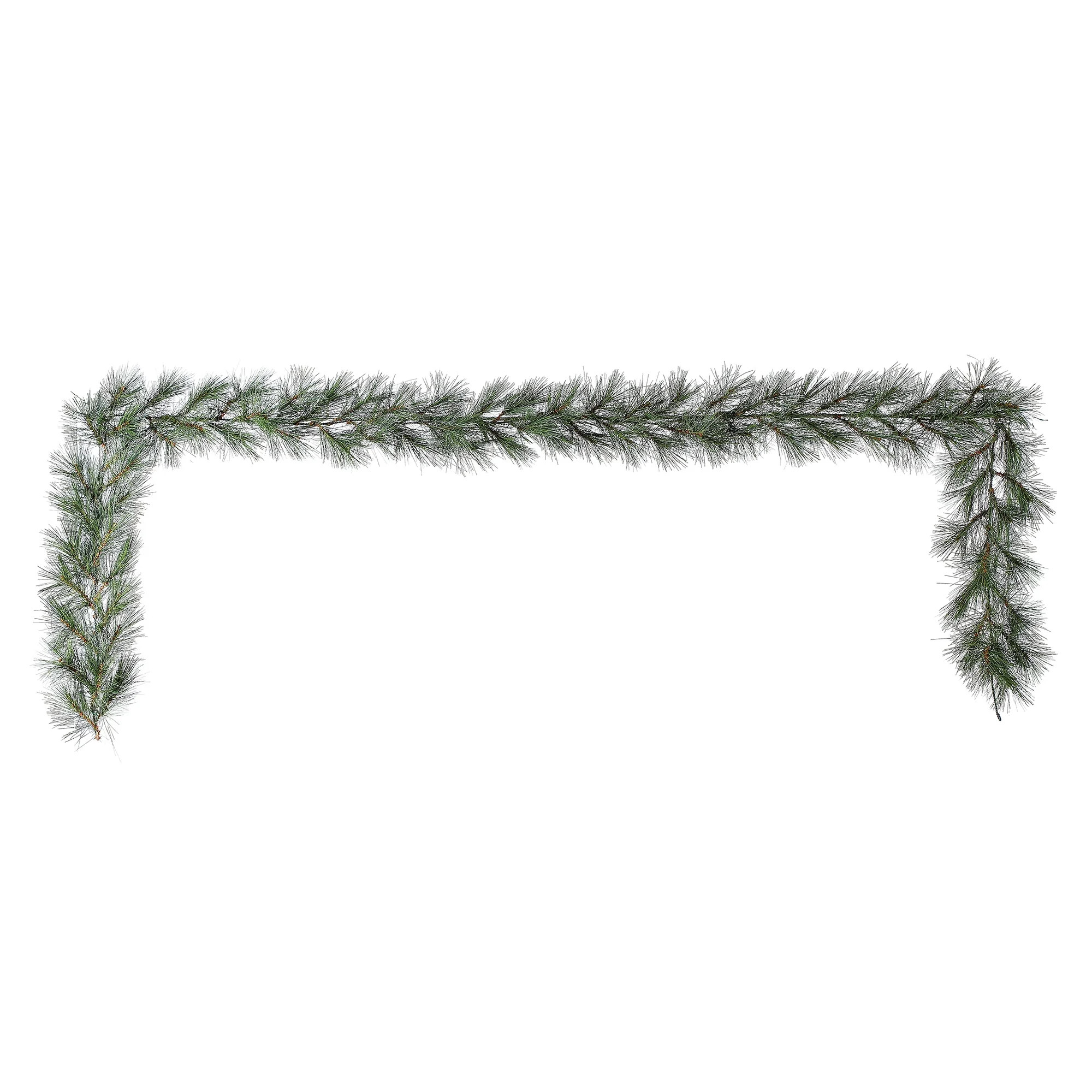 Holiday Time Non-Lit Rochester Pine Artificial Garland, 9' | Walmart (US)