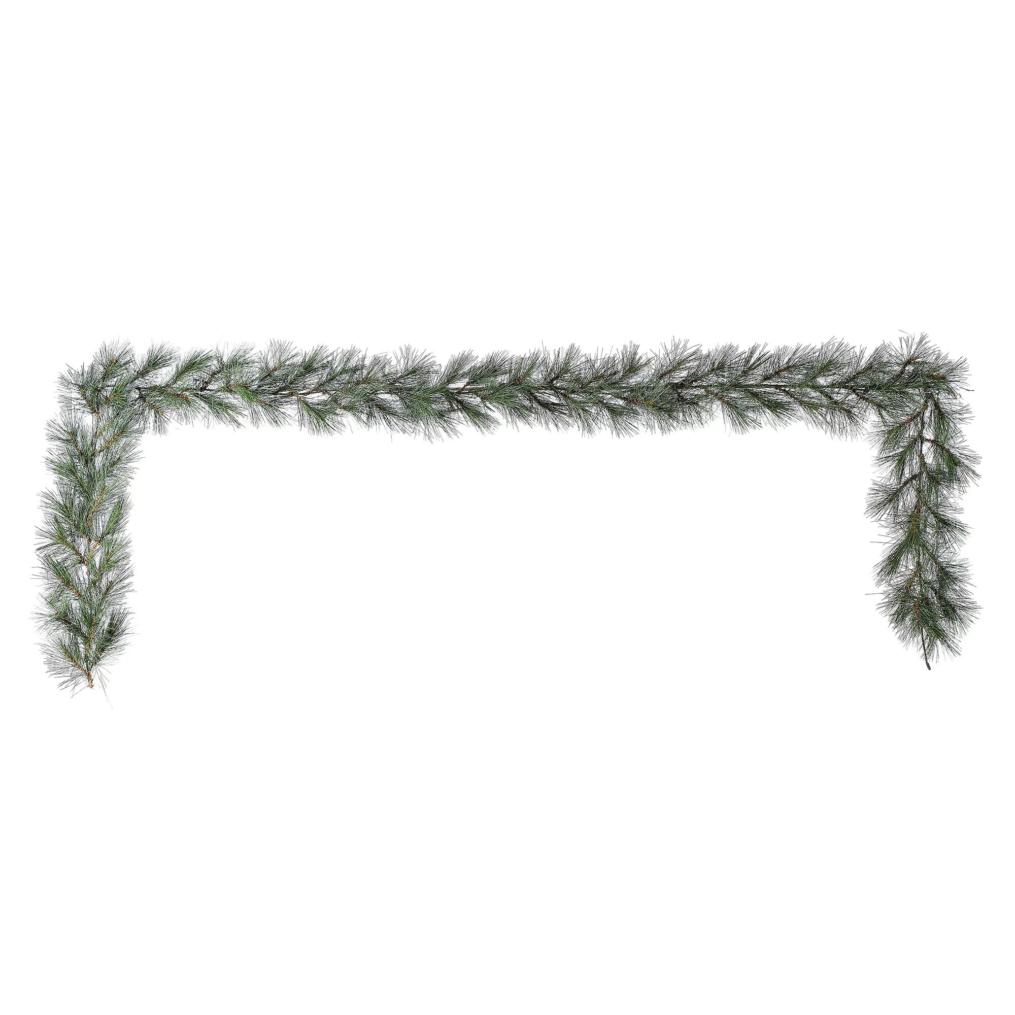 Holiday Time Non-Lit Rochester Pine Artificial Garland, 9' | Walmart (US)