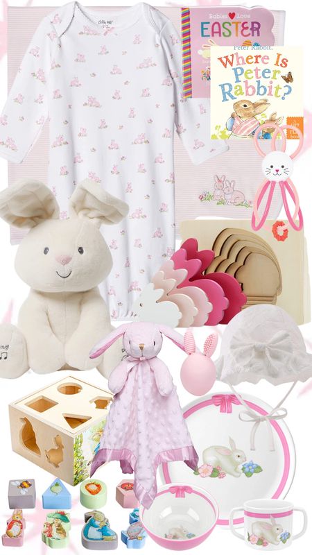 Amazon Easter basket for baby girls! #Easter #Easterbasket #amazon #babygirl #FoundItOnAmazon 

#LTKbaby #LTKfamily