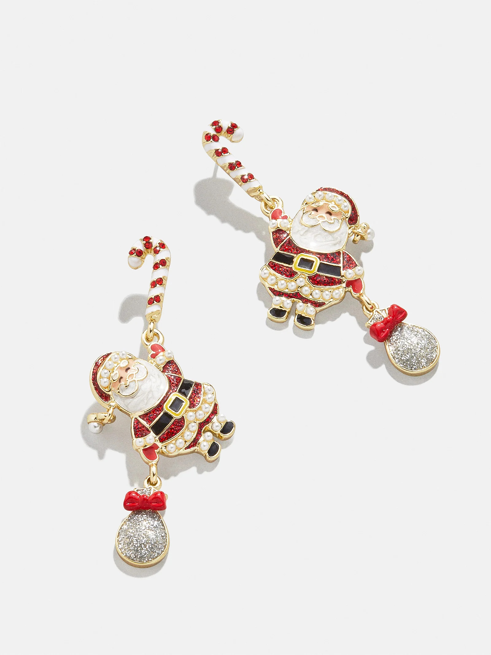 Got It In The Bag Earrings - Red/White | BaubleBar (US)