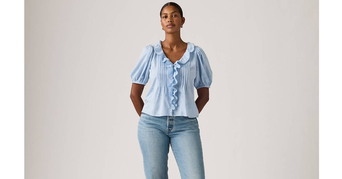 Giselle Ruffle Blouse | Levi's US
