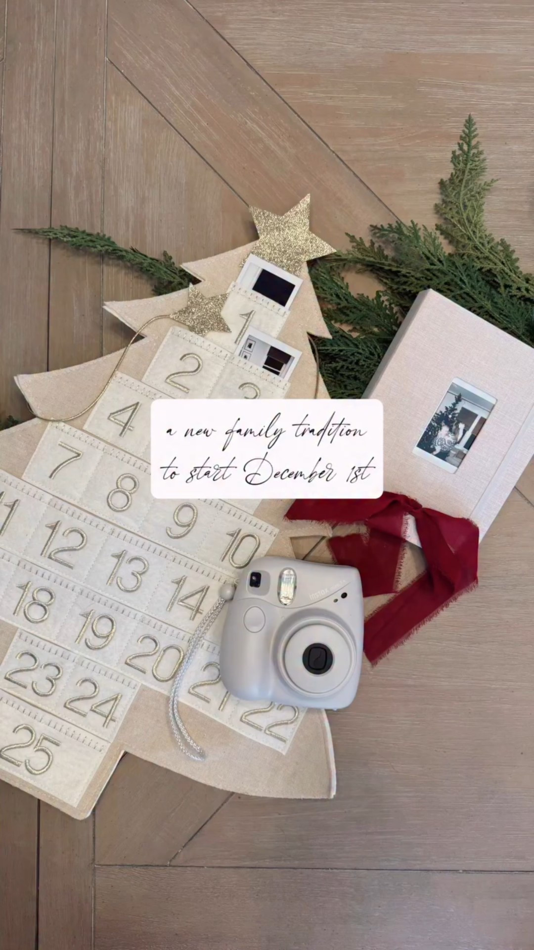 Polaroid Advent Calendar 🎞️☃️🤎

We started ours 2 seasons ago for our babies’ first Christmas and it has been so fun to capture the whole month leading up to Christmas each year! 

Comment ADVENT for the links to shop 🔗 

After the season, you can store them in a keepsake book or leave them in the calendar to swap out the following year 🥰

#advent #adventcalendar #polaroid #polaroidadventcalendar