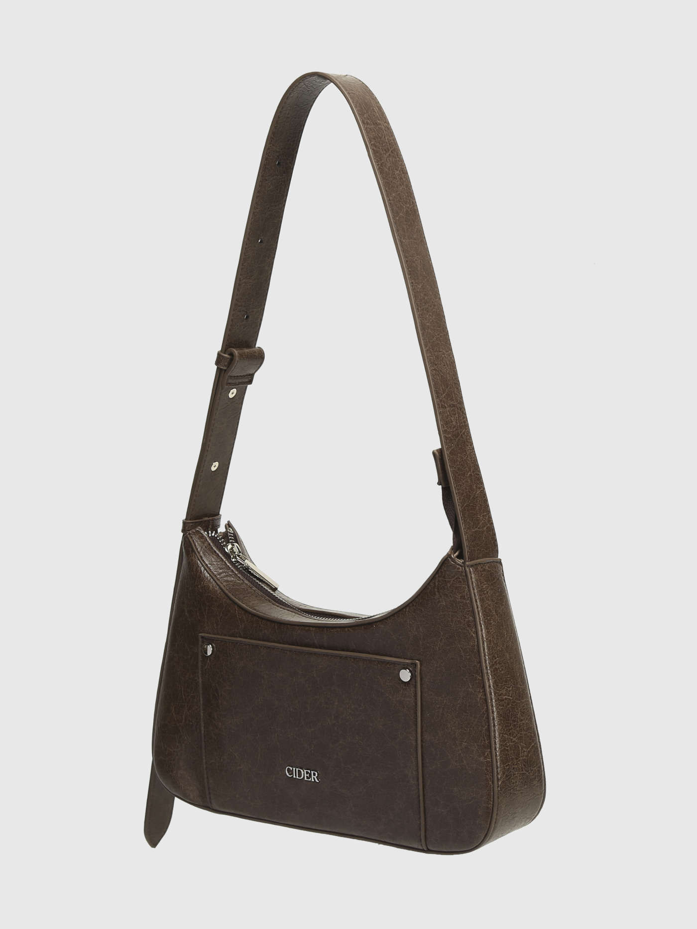 Faux Leather Shoulder Bag | Cider