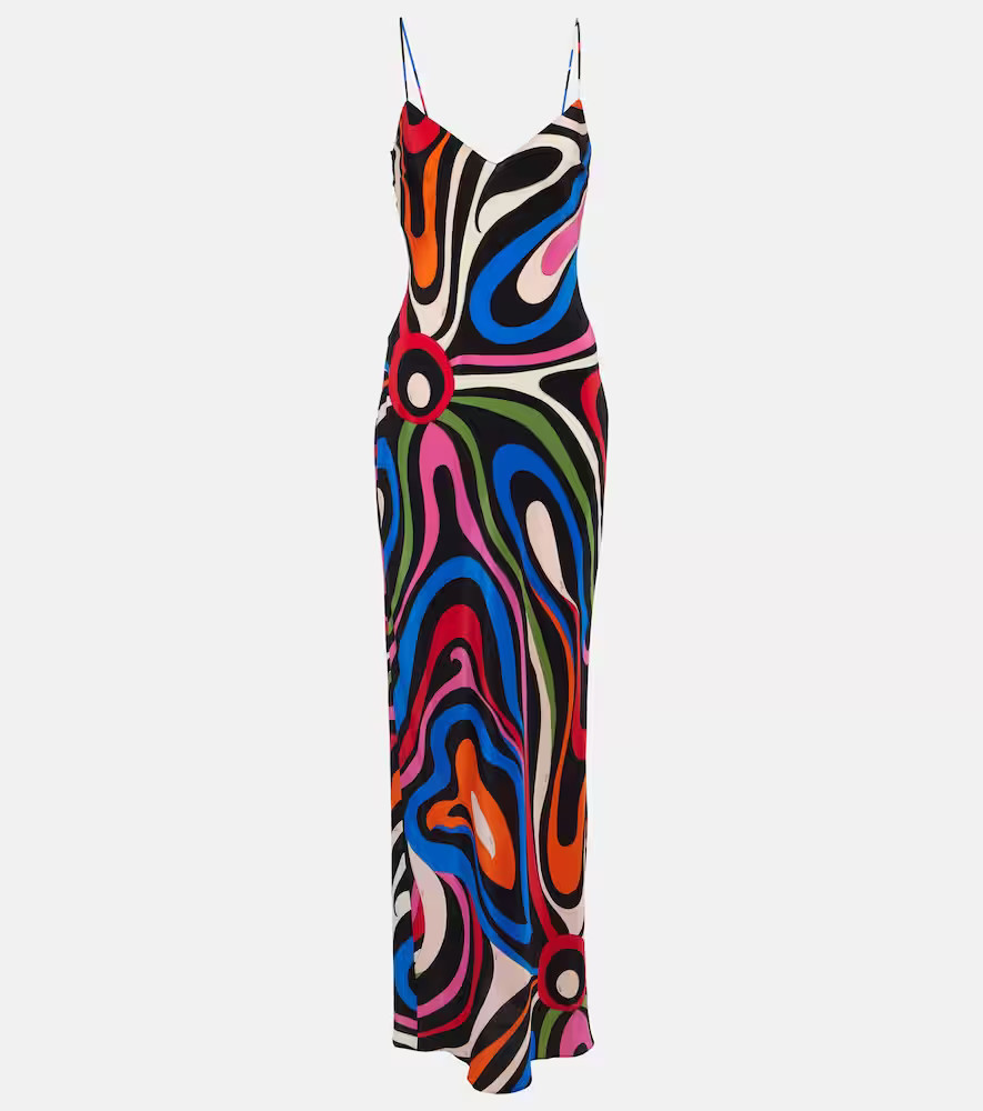 Pucci Marmo silk slip dress | Mytheresa (US/CA)