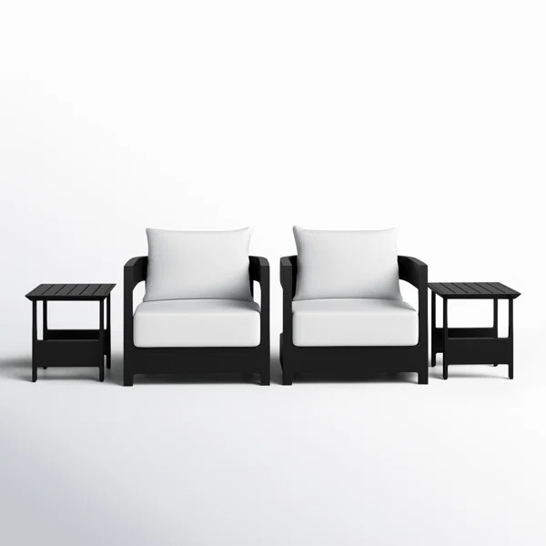 Everlee Patio Club Chair Seating Group | Wayfair North America