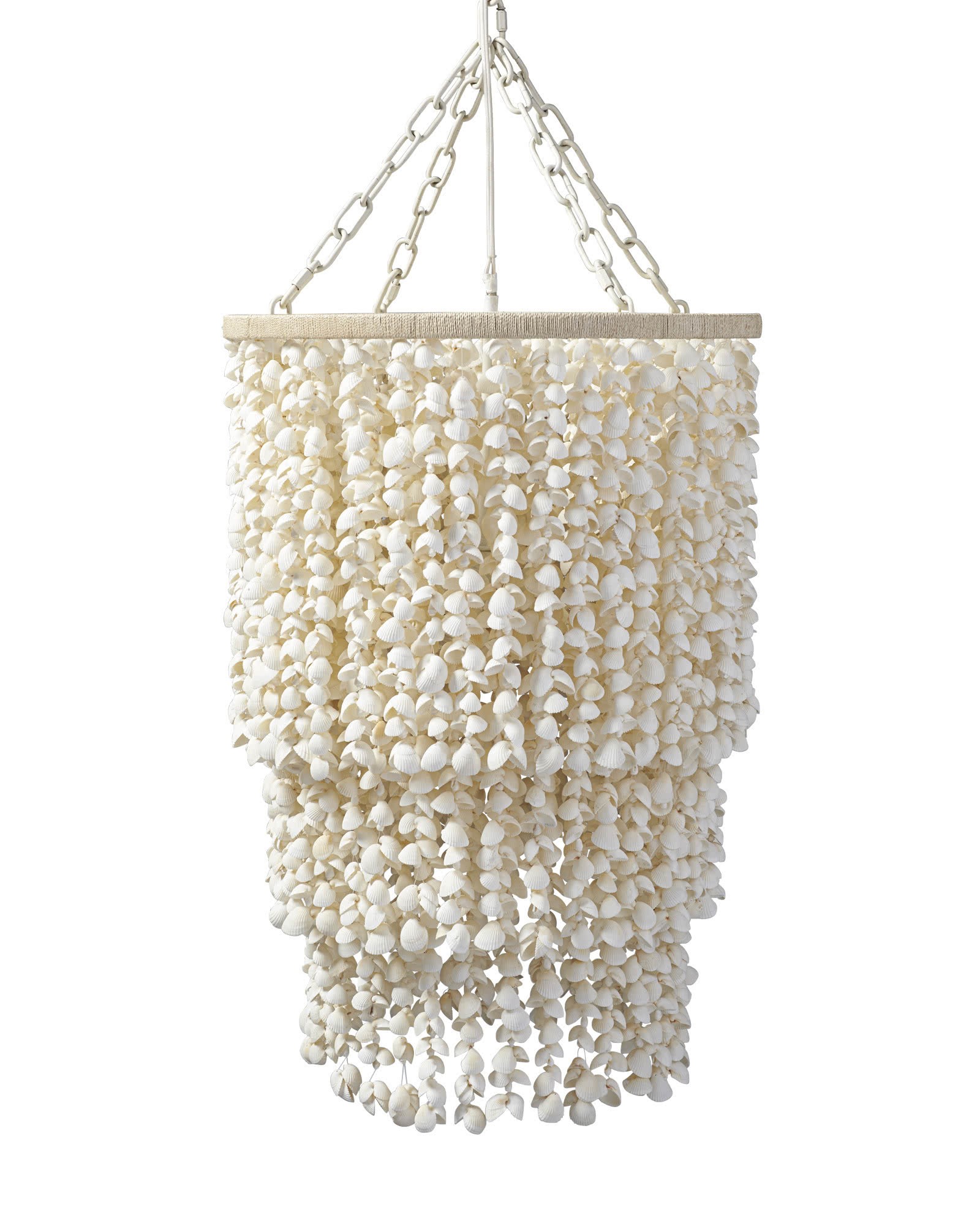 Aptos Shell Chandelier | Serena and Lily