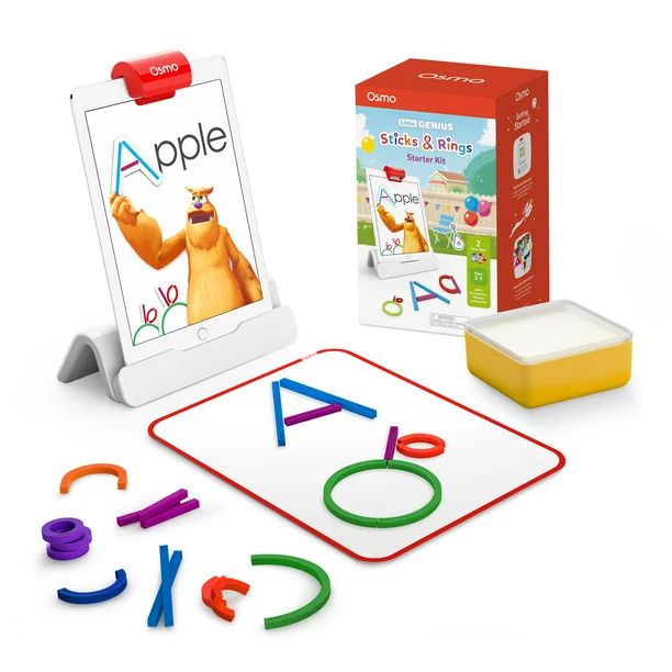 Osmo - Sticks & Rings Starter Kit for iPad, Educational Toys for Children 3-5, Learn Letter Forma... | Walmart (US)