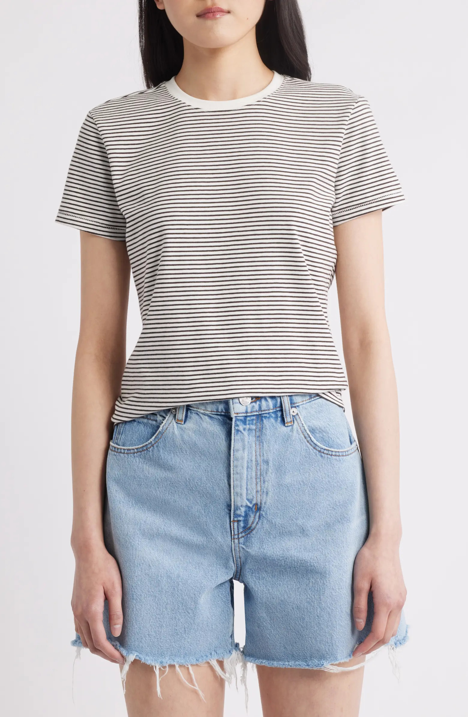 FRAME The Striped T-Shirt | Nordstrom | Nordstrom