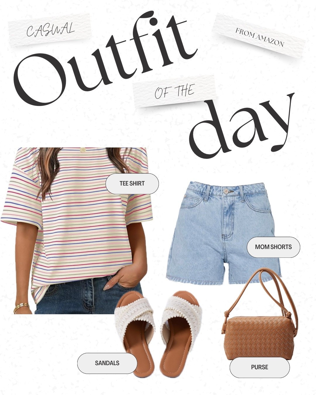 My go to outfit - comfy, cute, and chic. #Summeroutfit #styleguide#amazonfinds #amazon#amazonfashion #momfit#momfashion

#LTKSummerEdit #LTKStyleTip #LTKSeasonal