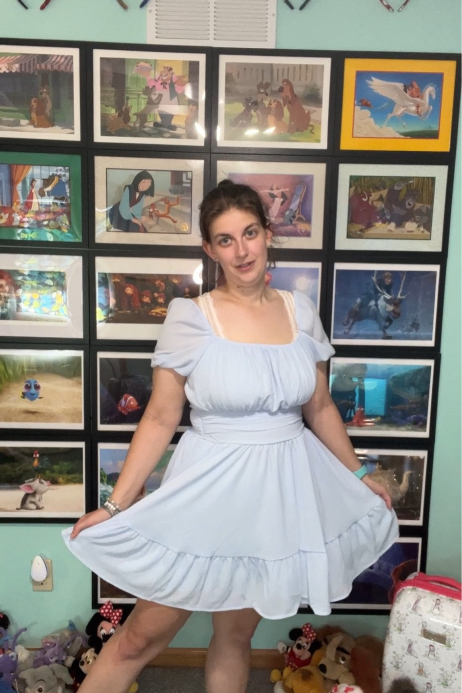 Didn’t love this for me so i am returning it. It was for a Cinderella disney bound 

#LTKfit #LTKunder50