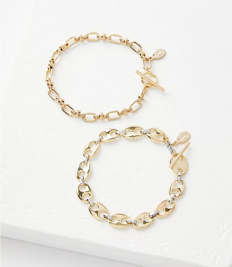 Mariner Chain Bracelet Set | LOFT