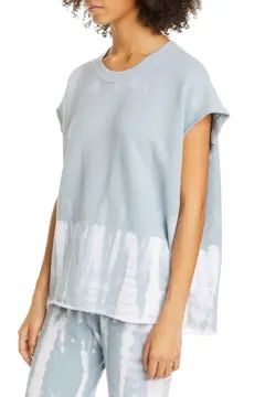 Dyed Oversize Short Sleeve Sweatshirt | Nordstrom