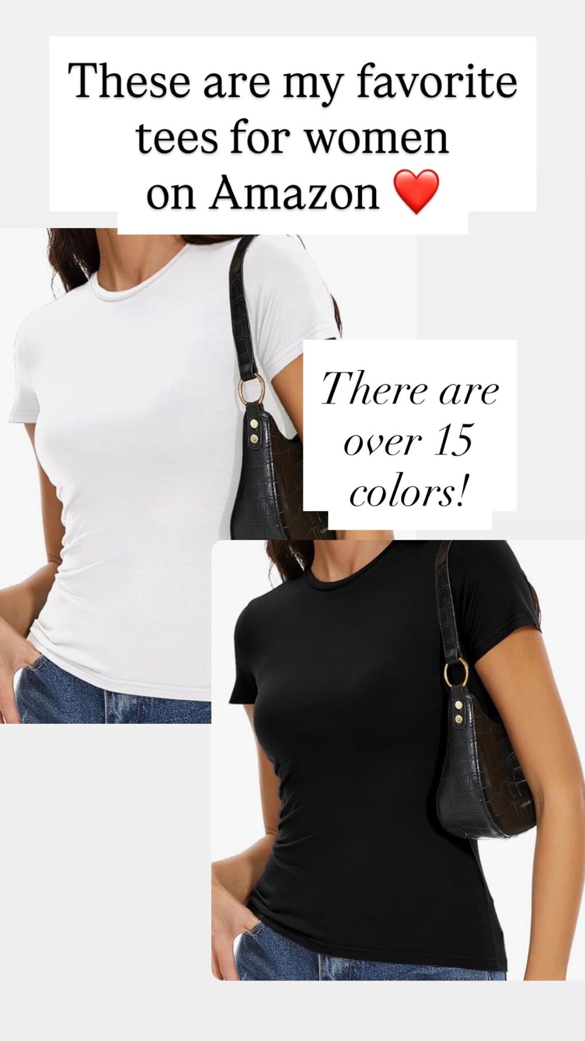 These are my favorite Amazon T-shirts! The quality is so good and they just are great layers or to wear as is

#LTKootd