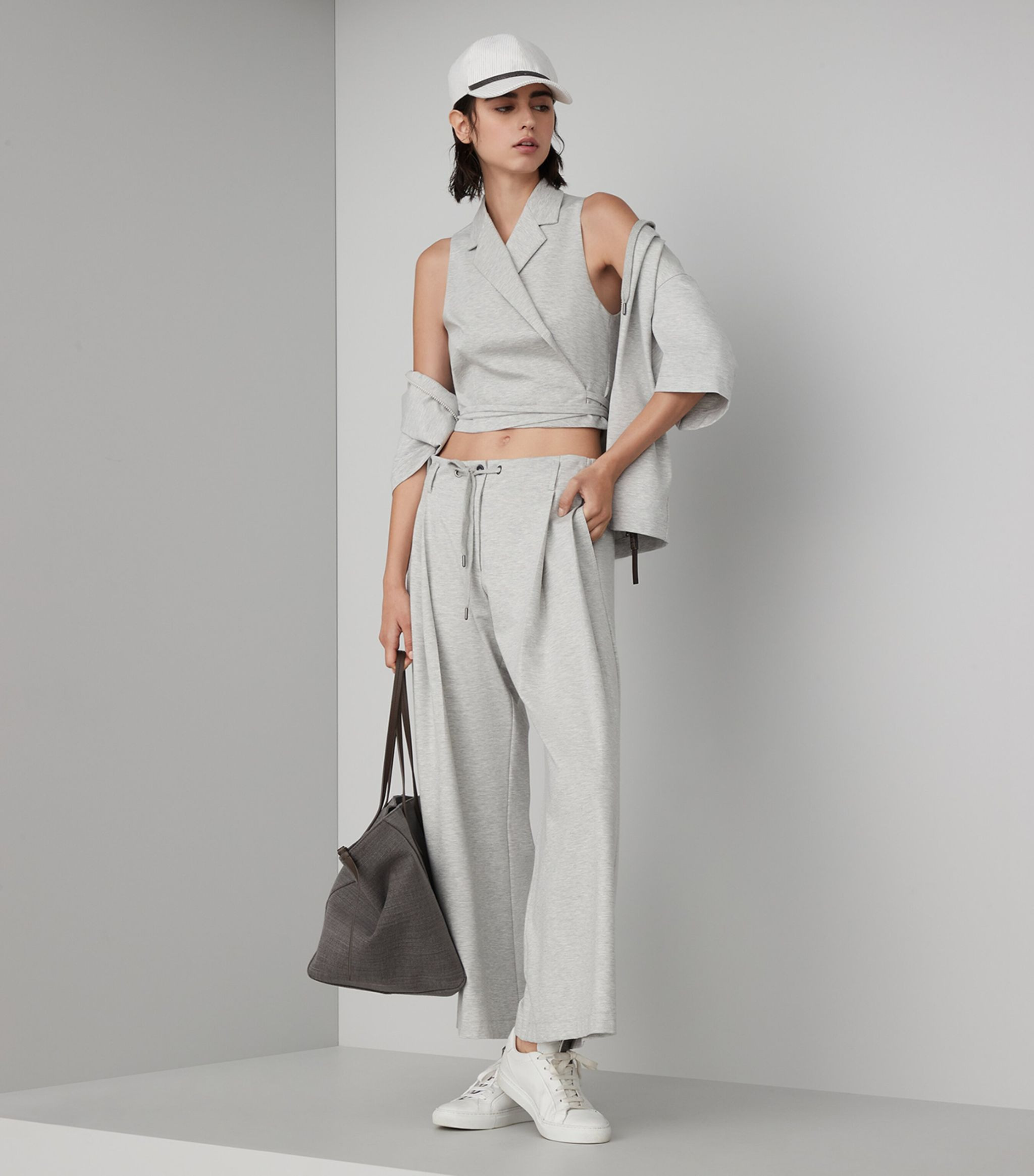 Cropped Wide-Leg Trousers | Harrods