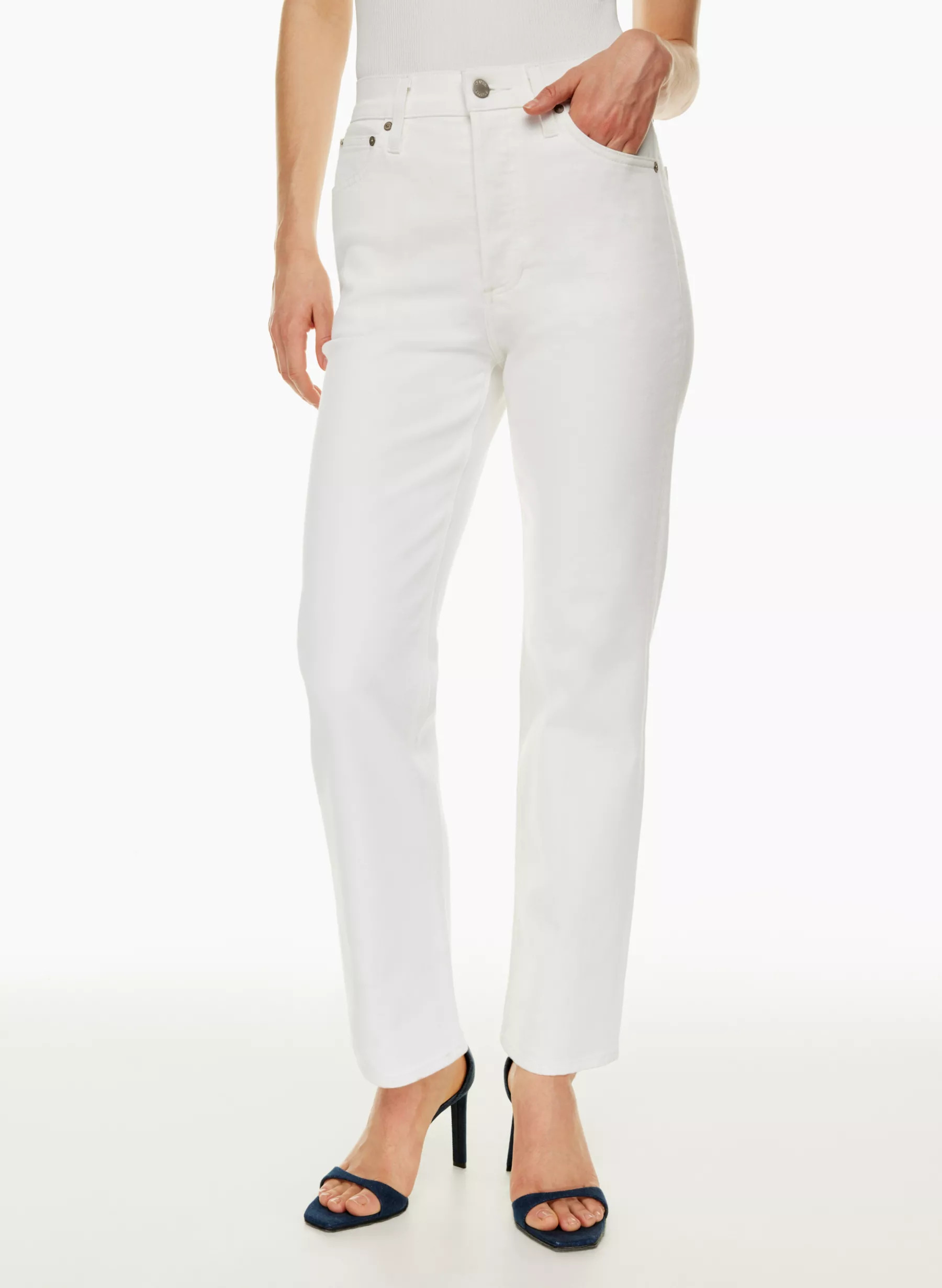 THE ARLO HI-RISE STRAIGHT JEAN | Aritzia