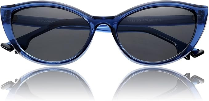 Polarized Cat Eye Sunglasses Womens Trendy 2026, Retro Narrow Cateye Sun Glasses UV Protection Sm... | Amazon (US)