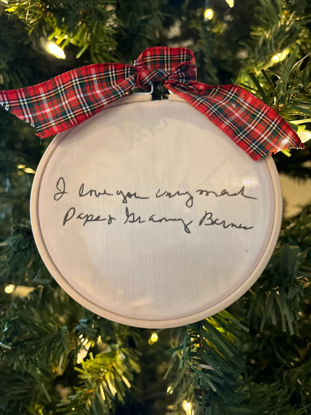 Handwriting Ornaments - Etsy | Etsy (US)