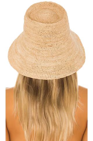 Janessa Leone Felix Packable Hat in Natural from Revolve.com | Revolve Clothing (Global)