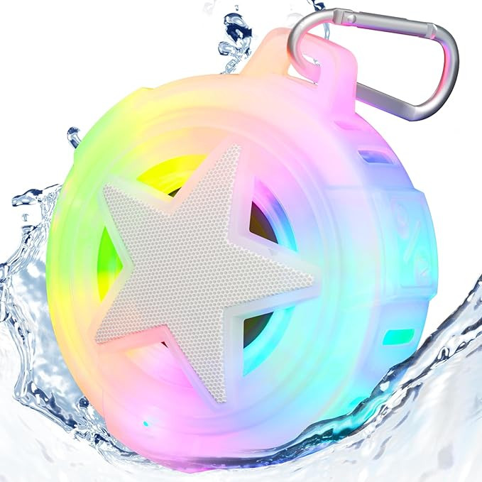 EBODA Bluetooth Shower Speaker, IP67 Waterproof Portable Speakers, Floating, TF Card, Small Outdo... | Amazon (US)