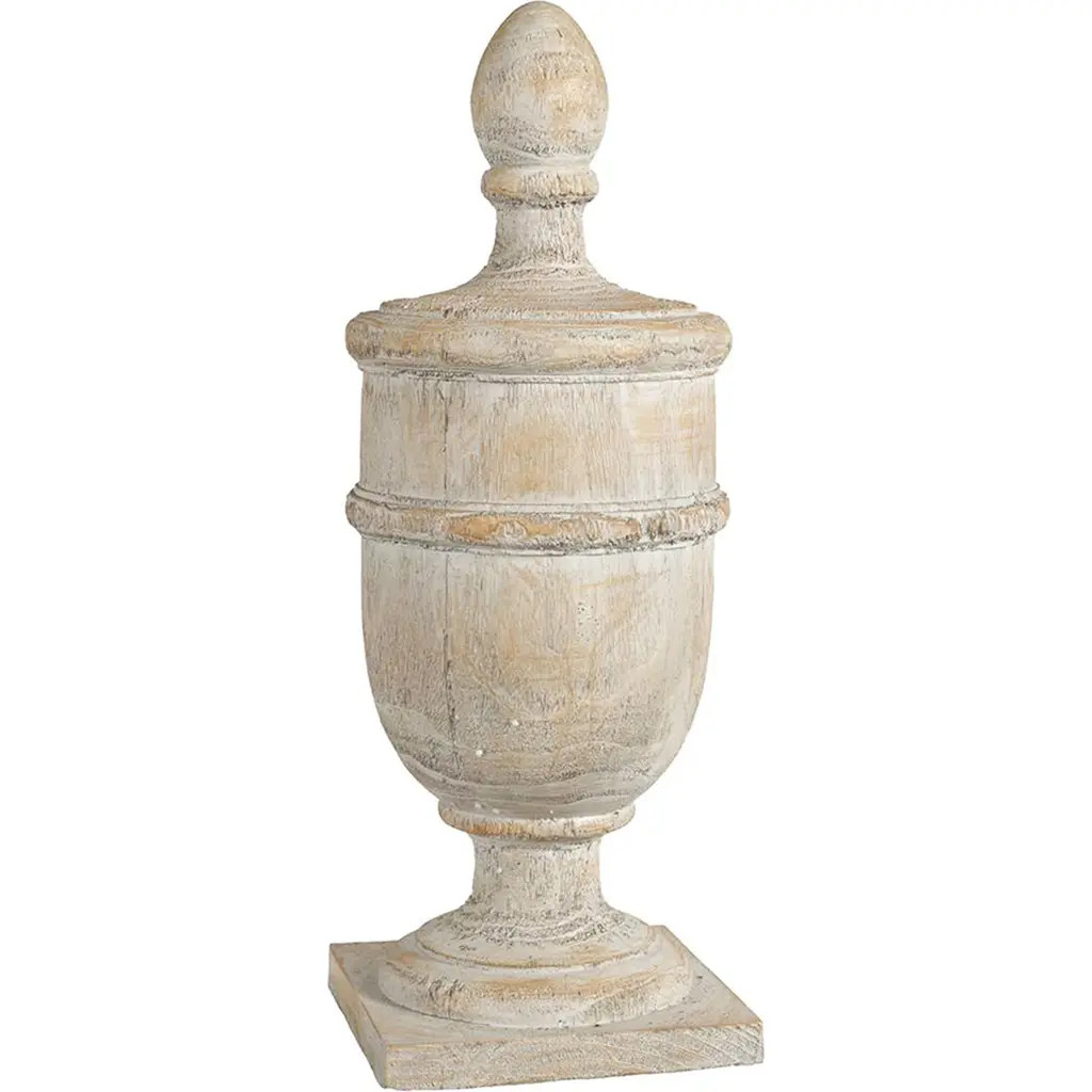 A & B Home Chester Finial Decorate Tabletop Accent Decor in Cream at Nordstrom Rack | Nordstrom Rack