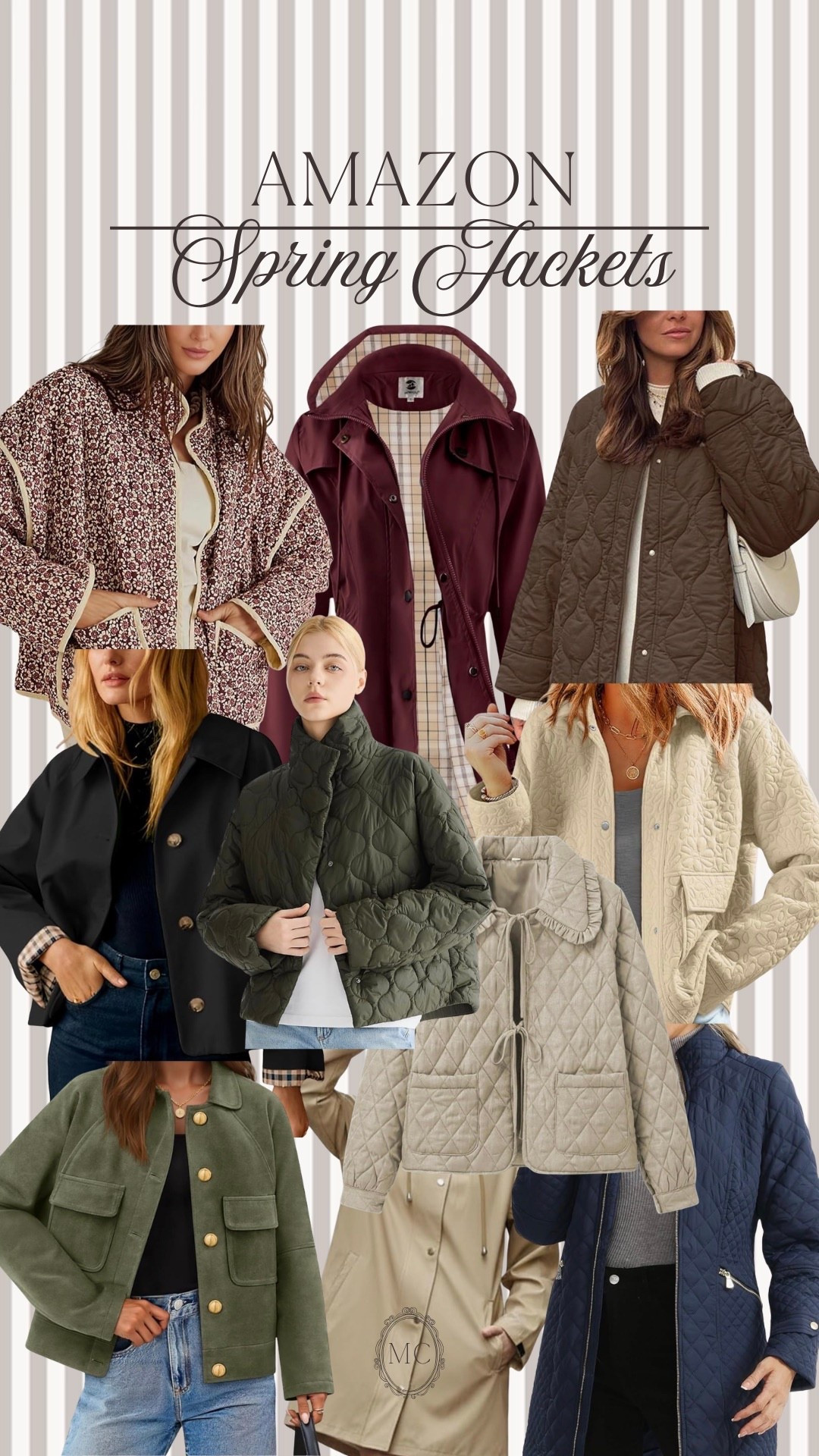 Spring Jackets from Amazon I’m loving right now! 🔗🌷 #spring #springjackets #amazon #amazonfinds

#LTKSeasonal #LTKSpringSale #LTKootd