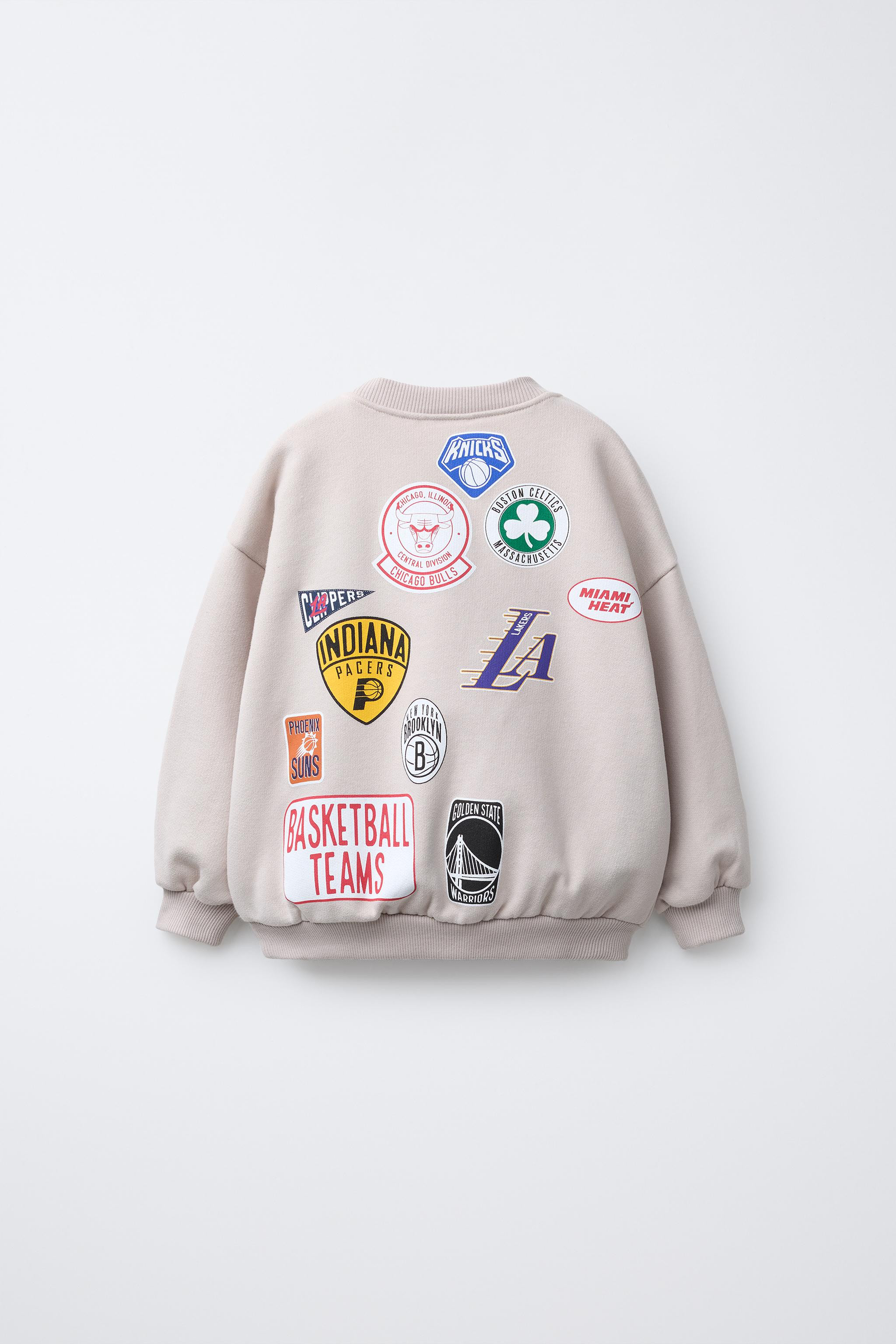 NBA PATCH SWEATSHIRT - MULTI TEAMS | Zara US