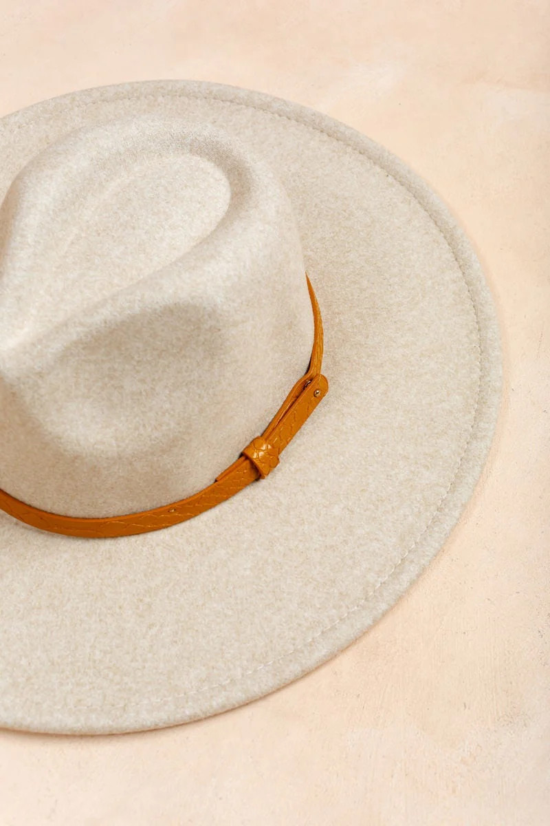 Elliot Wide Brim Hat | Morning Lavender