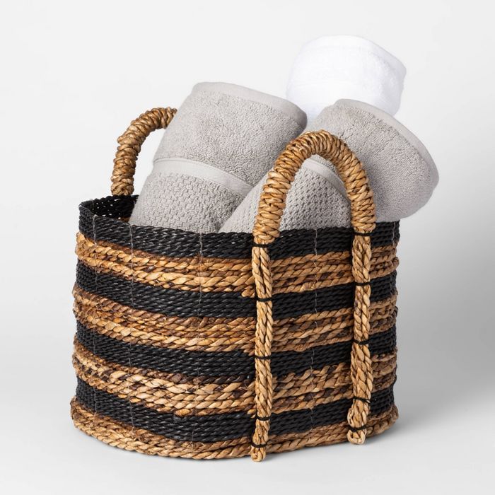 Basket Striped Black/Natural - Threshold™ | Target