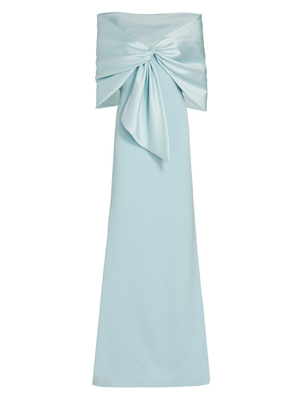 Off-The-Shoulder Taffeta Shawl Gown | Saks Fifth Avenue