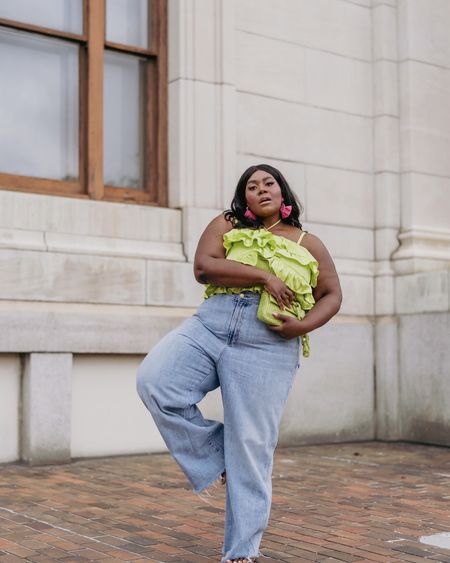 Shop Eloquii’s sale up to 50% off with code EQLONGWKND! This green ruffle top is only $29✨

plus size fashion, travel outfit, vacation outfit inspo, ruffle crop top, plus size top, sale alert

#LTKPlusSize #LTKSaleAlert #LTKFindsUnder50