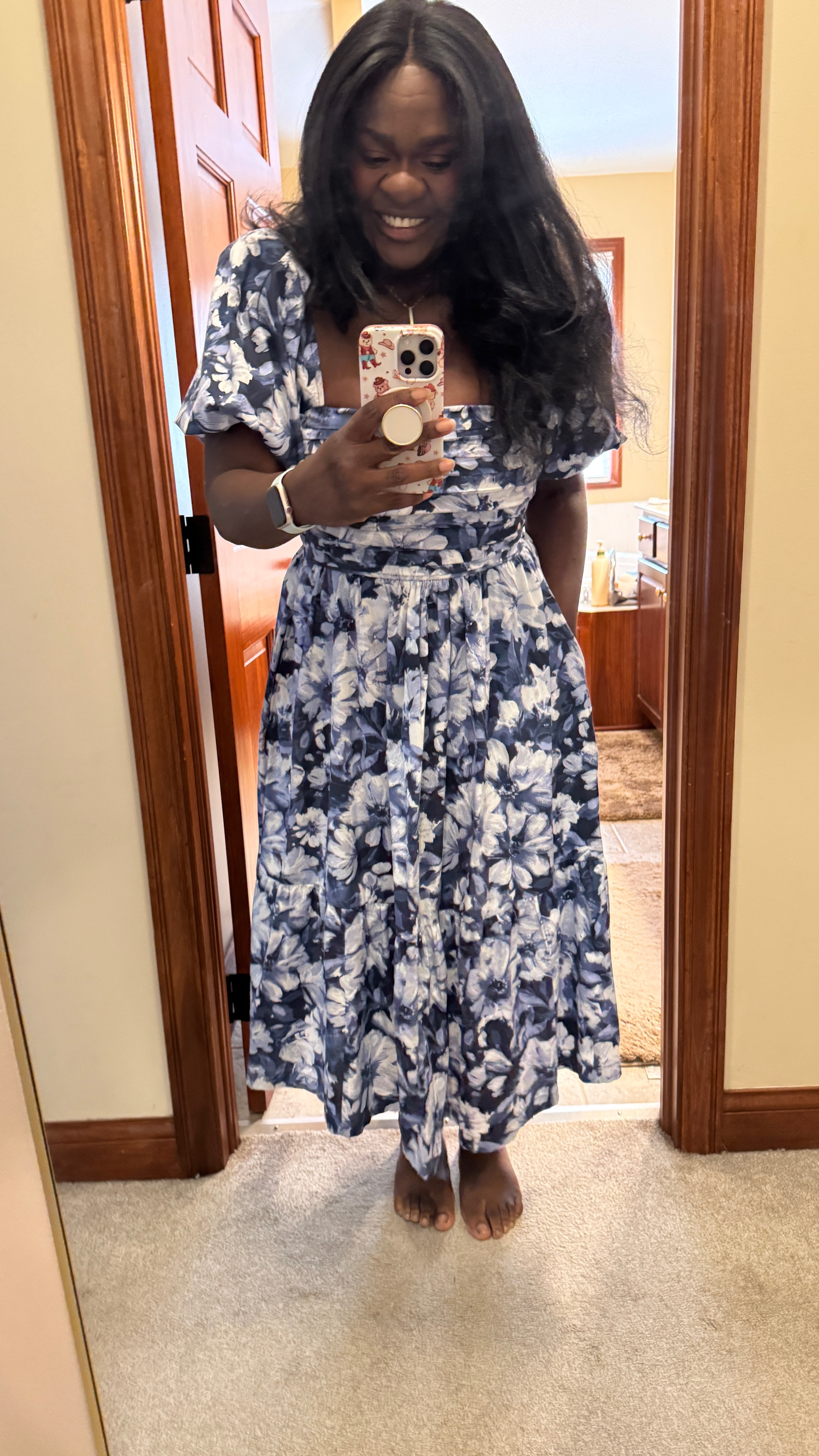 Dress with pockets! 

Wearing a medium! 


#LTKMidsize #LTKSaleAlert #LTKFindsUnder100