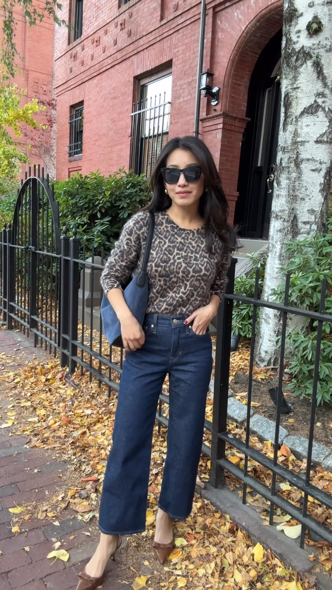 Black Friday: Only time of the year the popular jcrew cashmere pieces go on sale! Linked the 3 that I have now on sale.

Also 50 to 60% off J. Crew petite winter coats:  

• J. Crew brushed cashmere shrunken crewneck sweater in leopard print XS. These run a little small so I sized up for a relaxed fit. This brushed cashmere is Soo soft cozy and luxe! 

• Petite Daphne topcoat in boiled wool navy size 00 petite. this is a textured wool coat that is a J. Crew classic. 

Note that the torso is un-lined with sleeves that are lined, and that in general J. Crew petite coat sleeve lengths run on the shorter side. 

The 00P is a slim fit on me while the 00 regular also works on me but the 00 regular is about 1.5 inches longer in the total length and sleeve length with a slightly roomier fit. 

This is a California level winter or New England Fall weight coat, not as thick weight as the other coats I’ve been reviewing. 

• J. Crew slim wide jeans 24 petite in dark blue resin rinse- these are some of my most flattering jeans. Slightly wide straight cut, works with flats or heels or booties for me. 

• Colette bow pumps size 5.5. In usually between 5 and 5.5 and found the latter to fit better. Comfortable for a heel and well made. 

• navy & black Suede Berkeley bag

Cyber week deals, smart casual workwear  


#LTKCyberWeek #LTKFindsUnder100 #LTKWorkwear