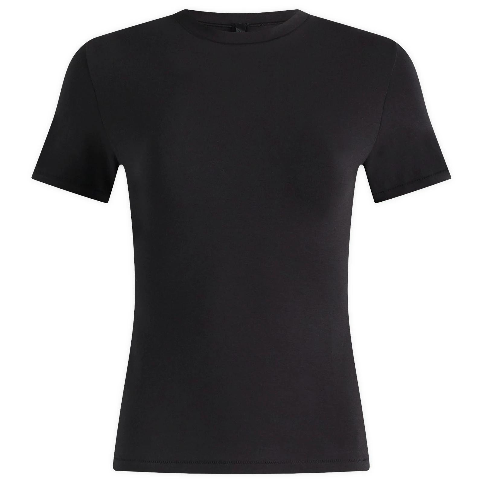 SKIMS Women's Cotton Jersey T-Shirt in Soot, Size Large | END. Clothing