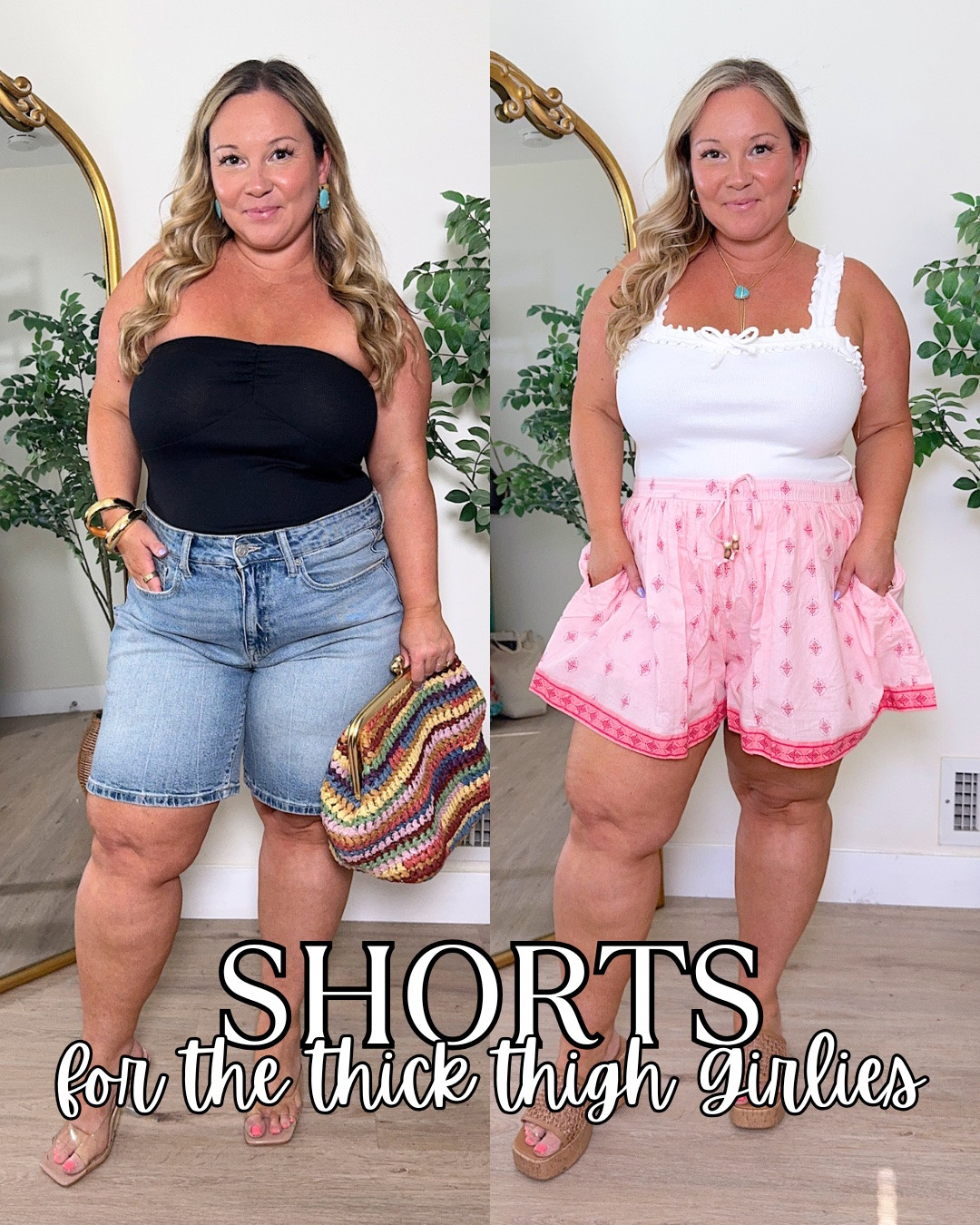 Shorts for the thick thigh girlies 🤍

These are some of my favorite shorts for summer—comfortable, easy to wear, and great for curves. Plus, a lot of these pairs are on major sale right now! ☀️

White shorts, LARGE Yellow tank, LARGE Torrid jorts 10, Black top, 10 Pink shorts, LARGE, Tank top, LARGE AE denim shorts, 16 (I size up 1-2 sizes in their jean shorts) Halter tank, LARGE Grey shorts, LARGE Yellow lace shorts, LARGE, White tube top, LARGE

#LTKMidsize #LTKPetite #LTKSaleAlert