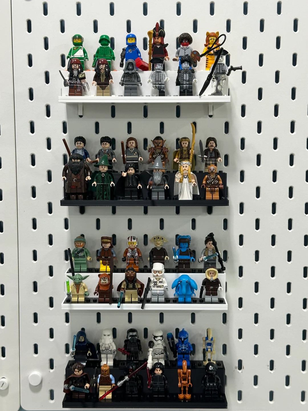 LEGO Minifigure Display Shelf for IKEA SKADIS Pegboard - Etsy | Etsy (US)