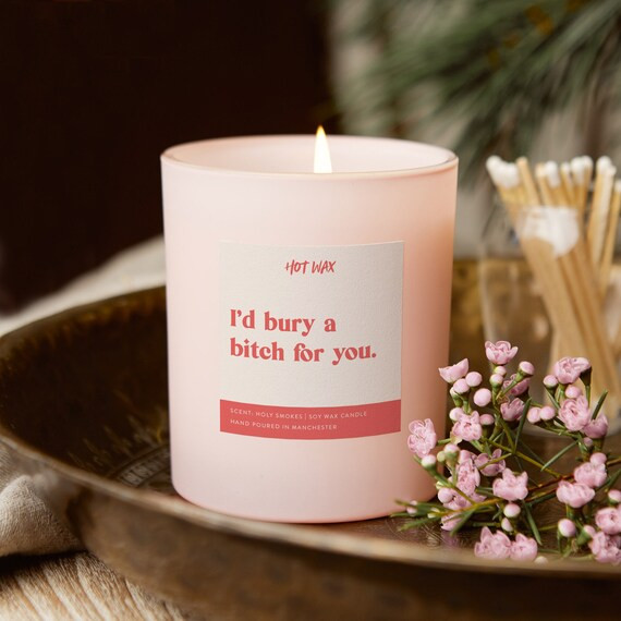 Friendship Gift  Funny Gift for Her  Soy Wax Candle  Bury A - Etsy | Etsy (US)