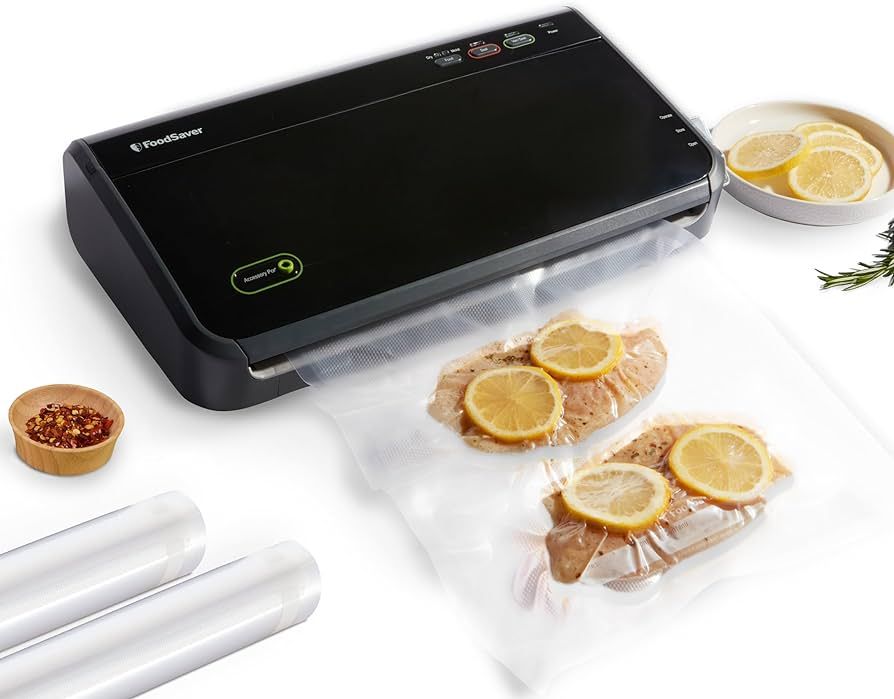 FoodSaver Vacuum Sealer Machine, Automatic Bag Detection, Sous Vide Friendly, with sealer bags, r... | Amazon (US)