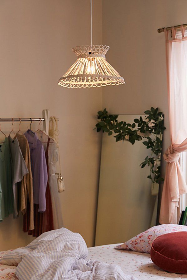 Anya Rattan Pendant Light | Urban Outfitters (US and RoW)
