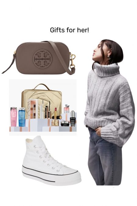 
Gifts for her. Sweaters. Lancome makeup. Tory Burch purse. White converse high tops! Relaxing gifts. 


#LTKHoliday #LTKGiftGuide #LTKSeasonal