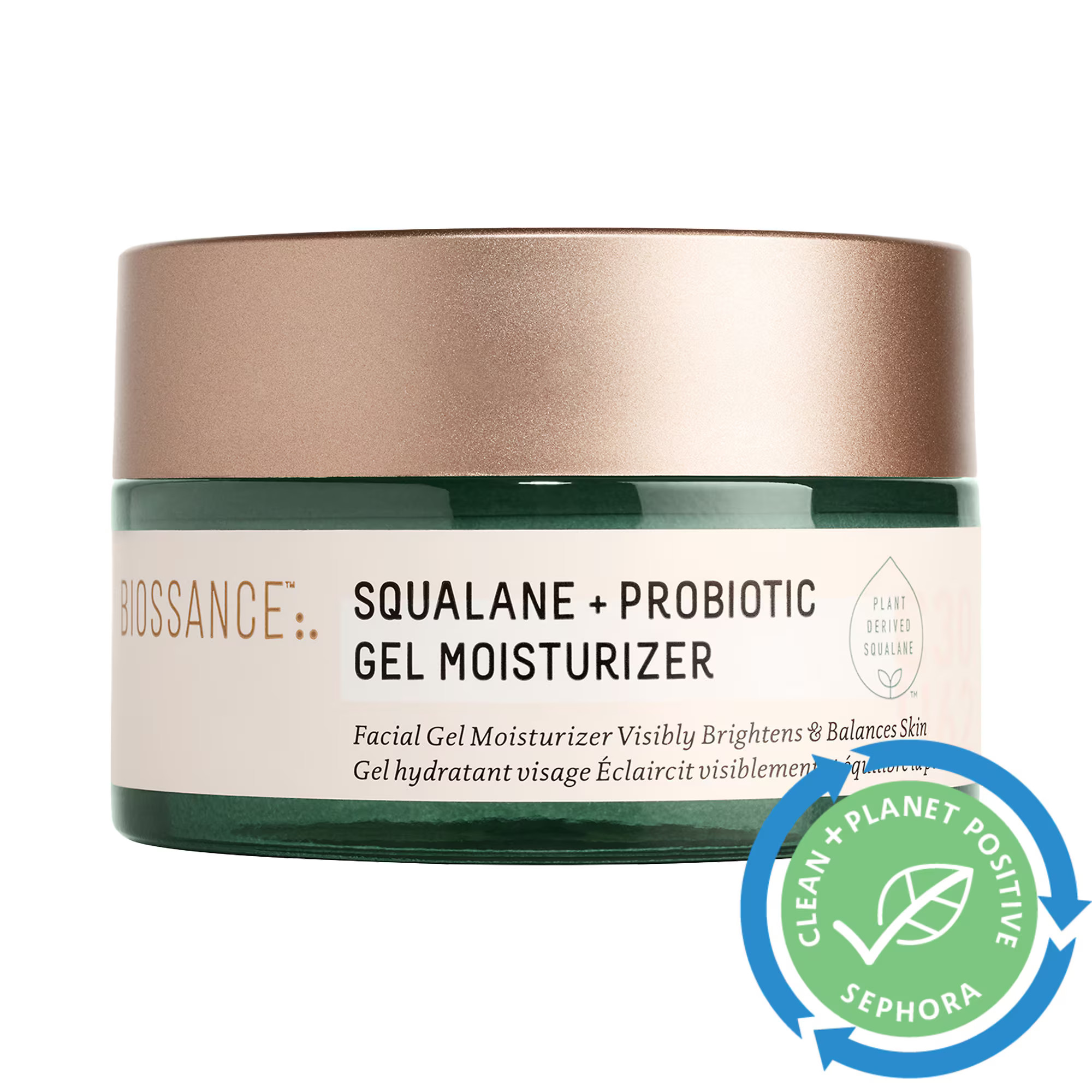 Biossance Squalane + Probiotic Balancing Gel Moisturizer 1.69 oz / 50 mL | Sephora (US)