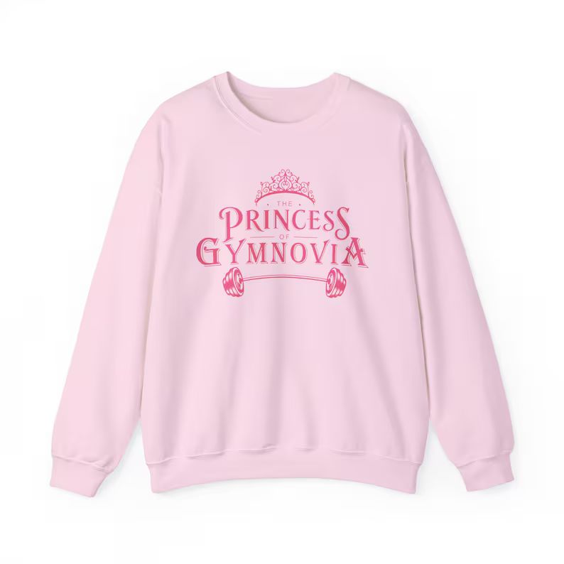 Princess of Gymnovia Graphic Sweatshirt Perfect Gym Princess Sweatshirt - Etsy | Etsy (US)