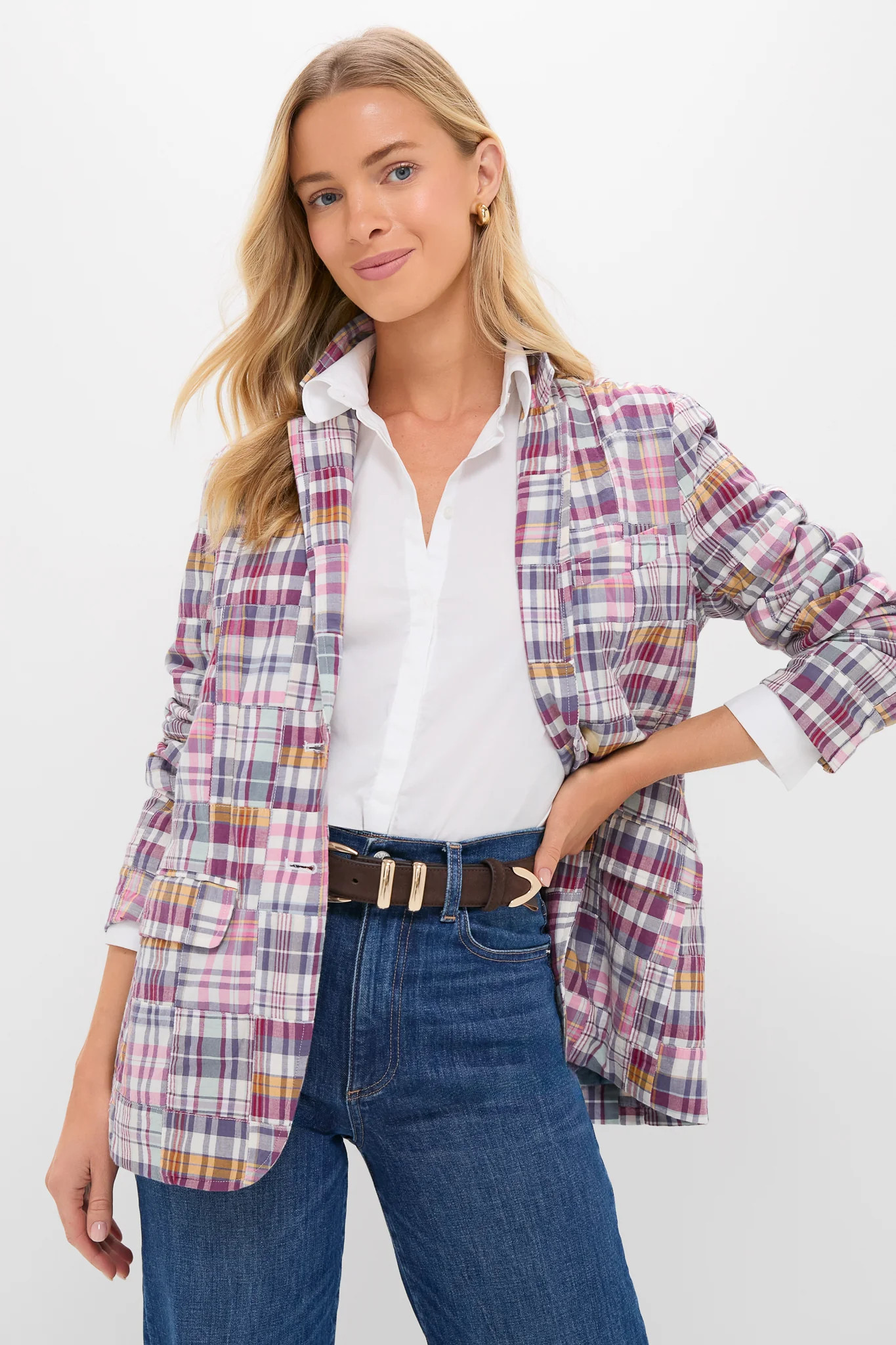 Faded Prep Patchwork Payton Blazer | Tuckernuck (US)