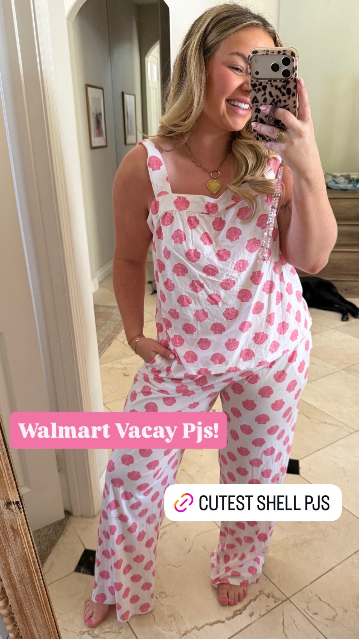 The cutest shell print  PJs!! 🐚💕🌸

#LTKSeasonal #LTKMidsize