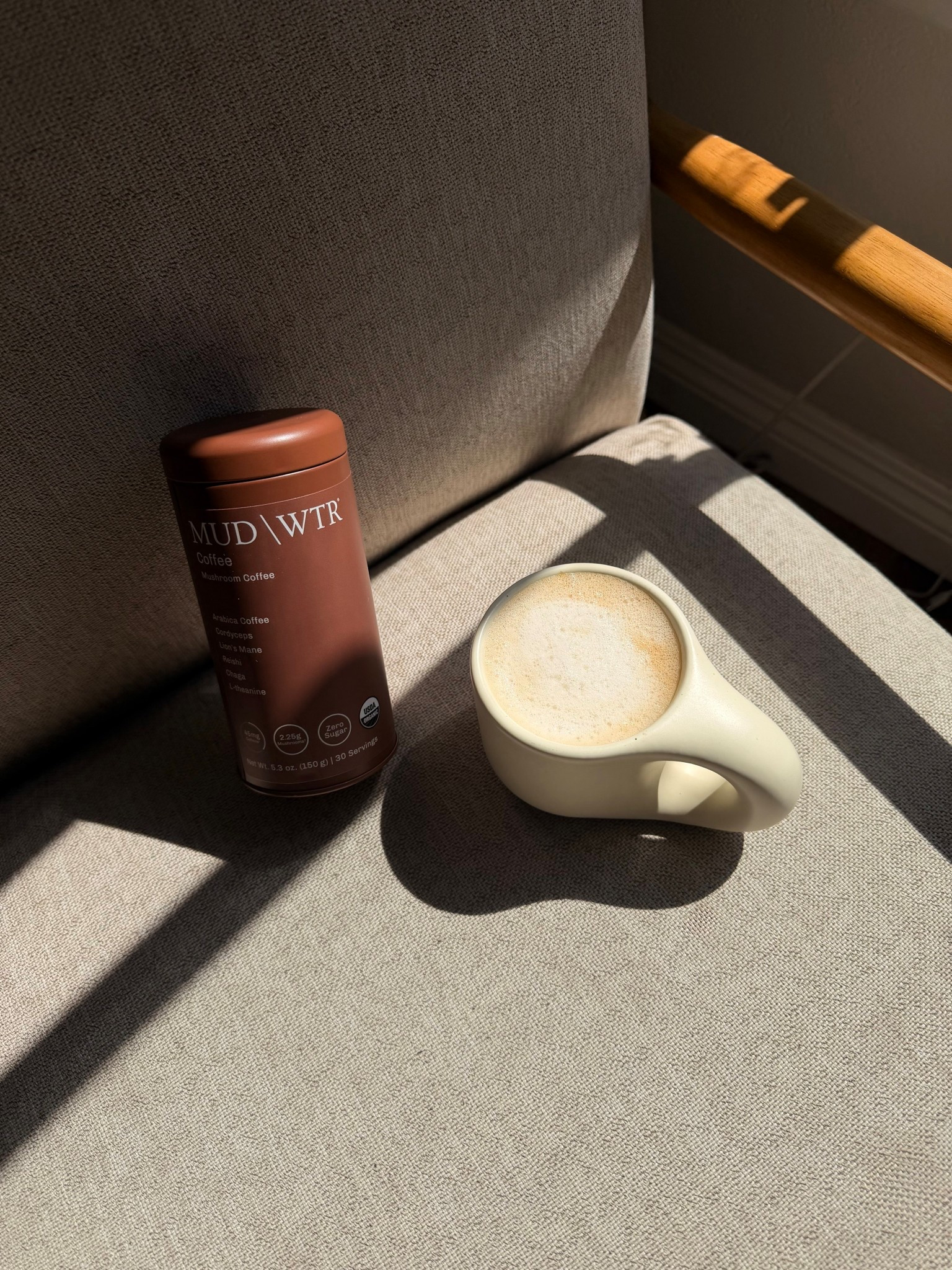 My morning ritual lately: a low-caffeine blend with functional mushrooms for calmer, more grounded energy with @MUD\WTR ☕️

#mudwtr #ad

#LTKdayinmylife #LTKfoodie #LTKmorningroutine